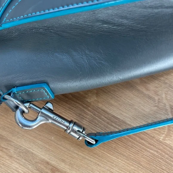 Celine Nano Luggage Tote Leather Handbag Made in Italy - Picture 13 of 15